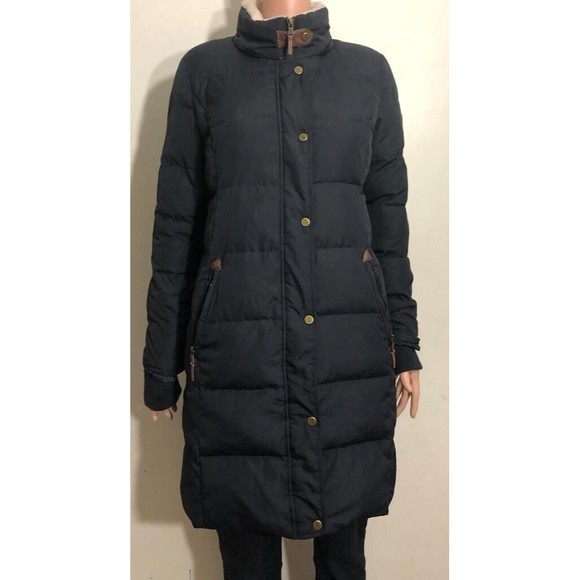 Lauren Ralph Lauren  Womens Black Full Zip Puffer Down Jacket  Sz S - Picture 2 of 12